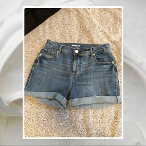Old Navy curvy denim shorts